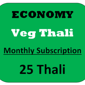 Economy Veg Thali 25