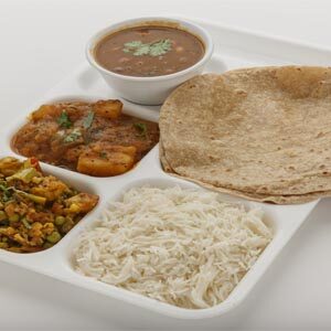 Veg Thali Plain